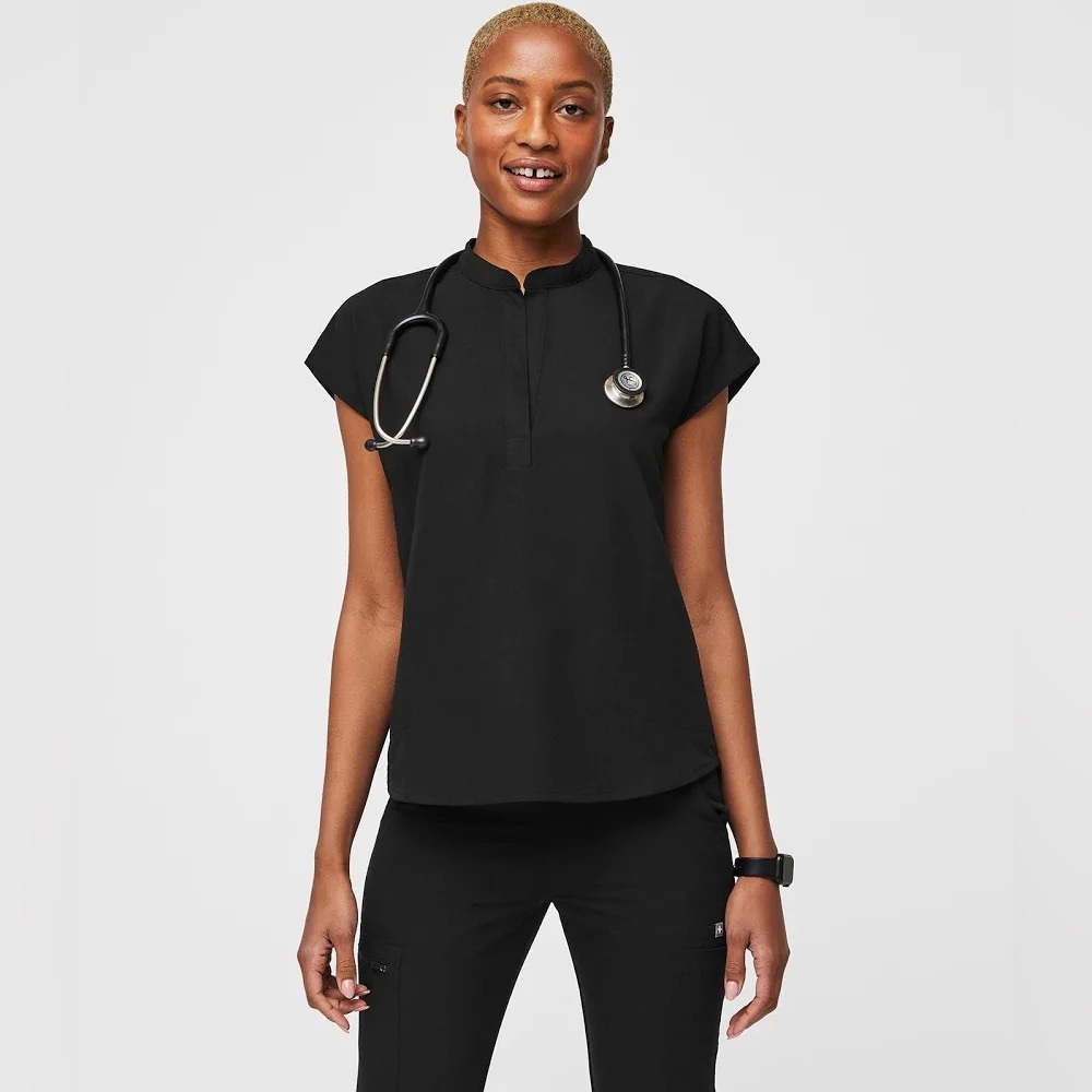 Figs Women's Rafaela Oversized Scrub Top Size XSMALL